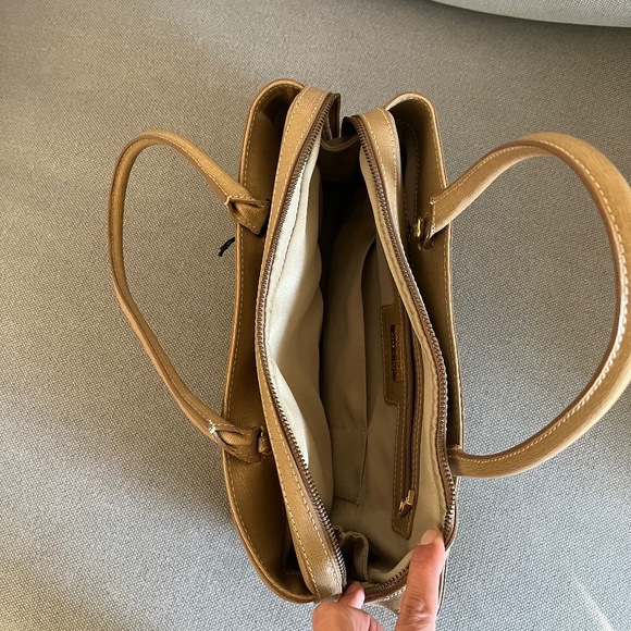 Iacucci Bag Handbags - Iacucci Bags | Iacucci Genuine Leather Made in Italy Bag | Color: Beige